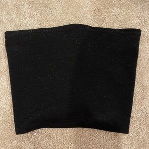 shein glittery tube top